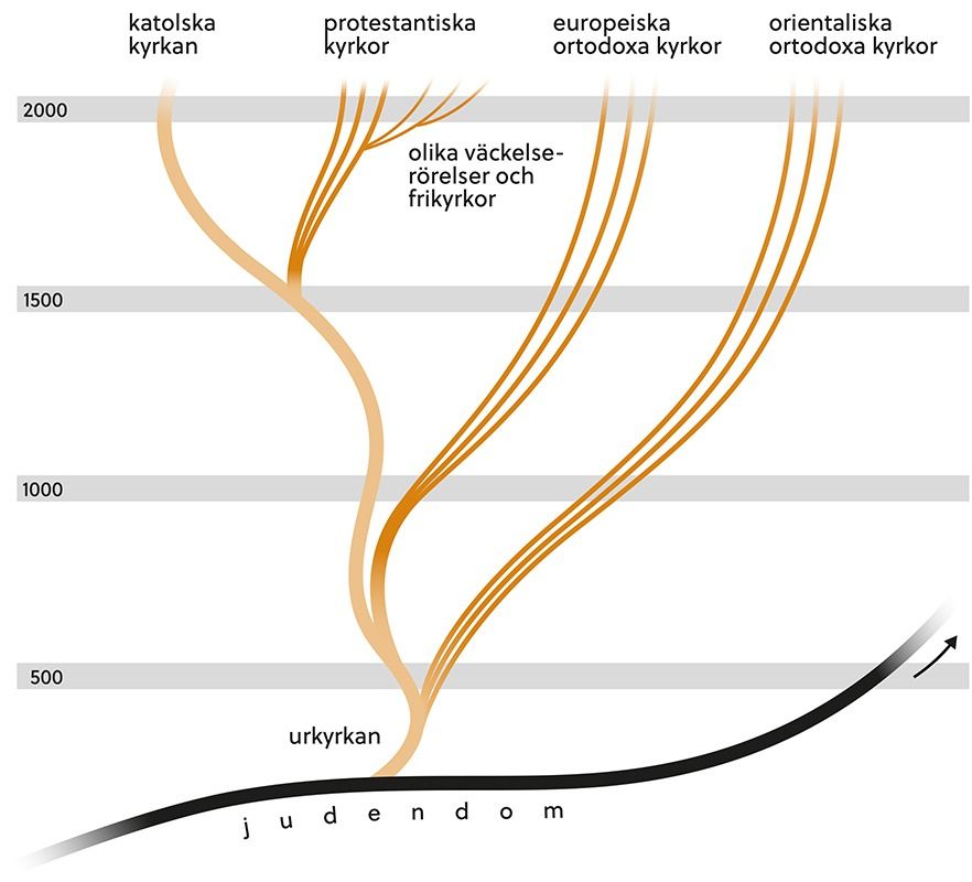 Bild: Illustration över de olika riktningarna.